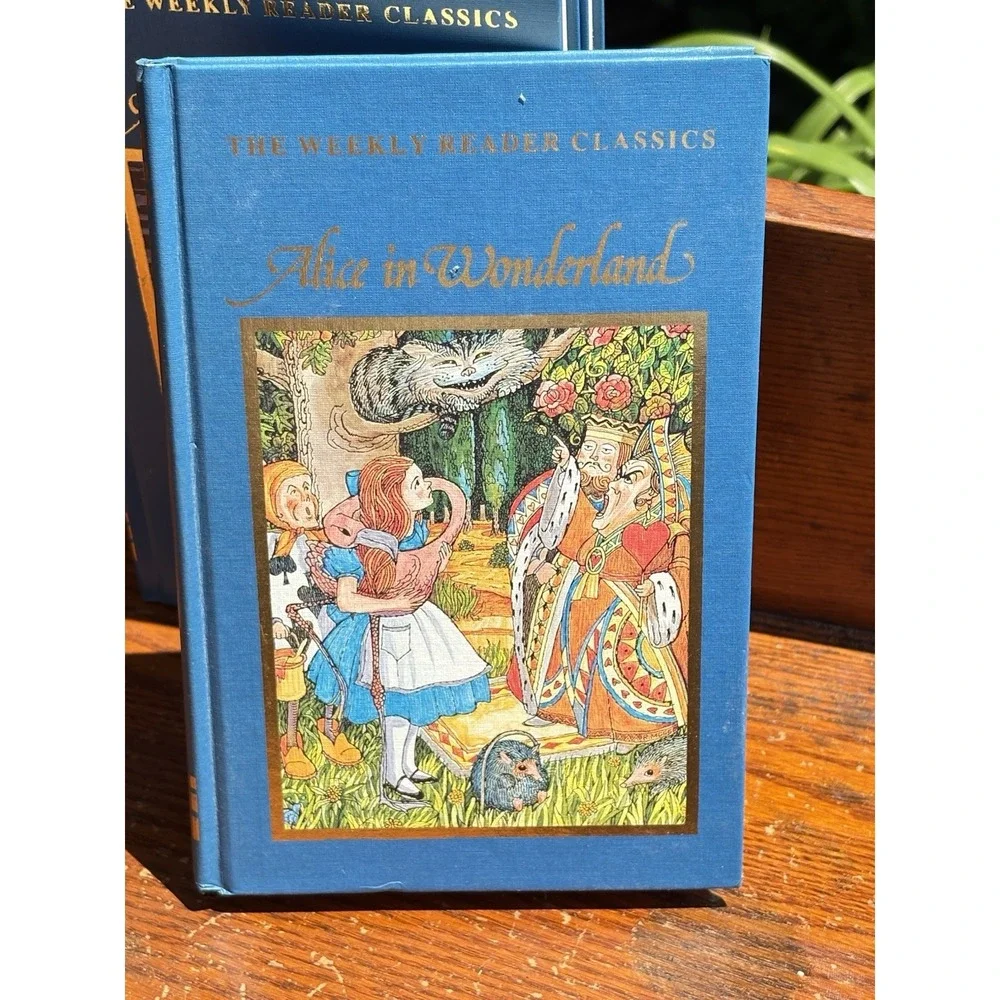 Vintage 1983 The Weekly Reader Classics 10 Book Set - Hardcover Blue Classics